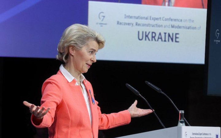 ​​ЄС наступного року надасть Україні 18 млрд євро допомоги, – глава Єврокомісії