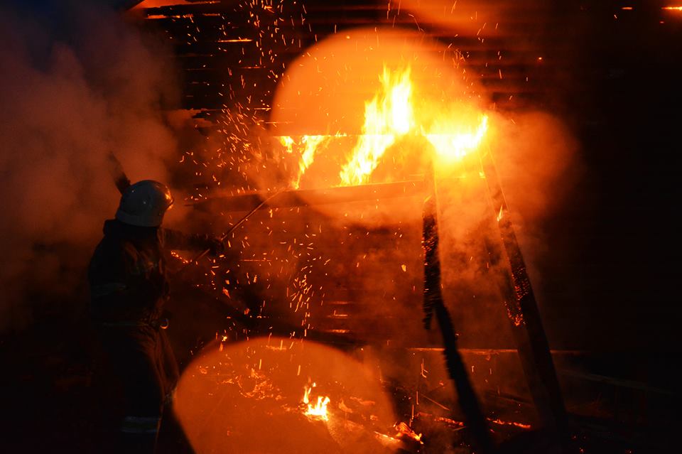 На Сокальщині горів будинок