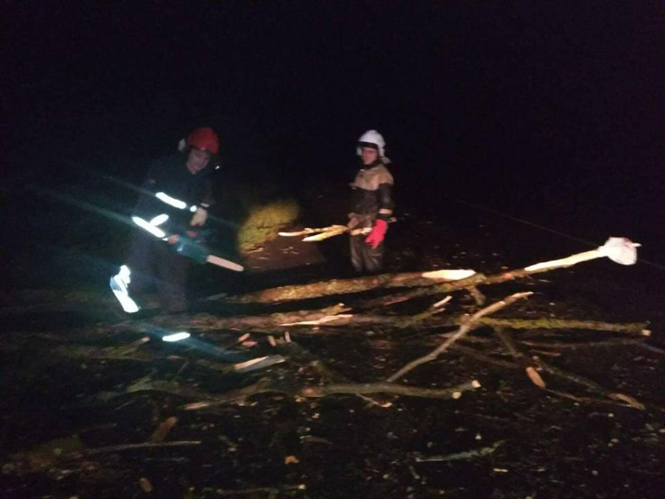 Нічна негода наробила збитків на Львівщині