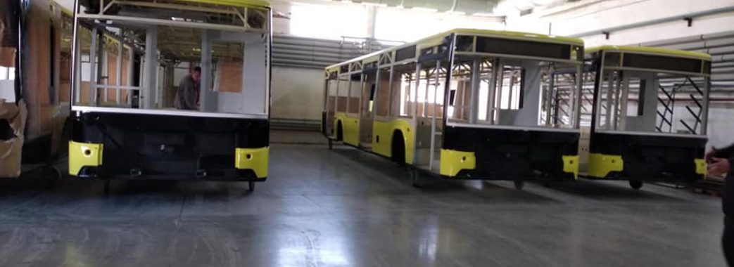 Електрон вже зібрав для Львова 15 автобусів