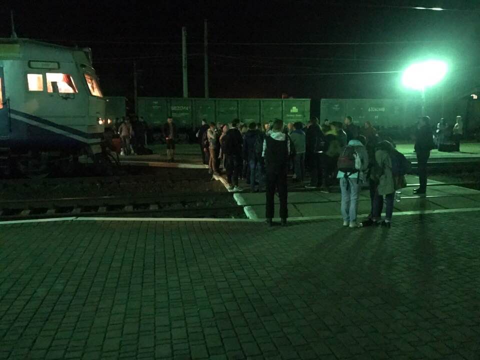 У Сколе обурені люди перекривали колію
