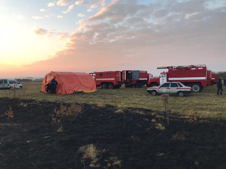 На Бродівщині горить торф