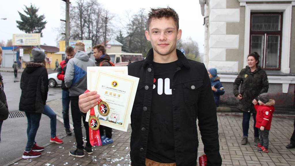 Мешканець Дрогобича здобув дві перемоги у Китаї