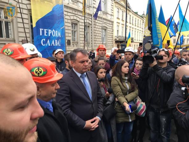 ЛОДА передасть звернення шахтарів в Уряд України