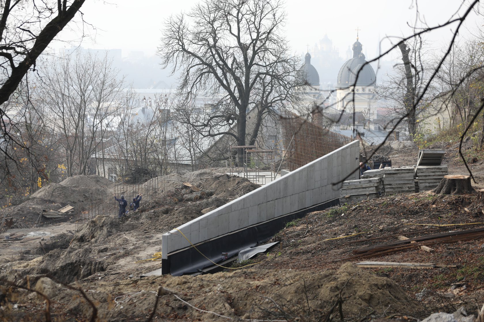 Як у Львові будують Меморіал пам’яті Героїв Небесної Сотні