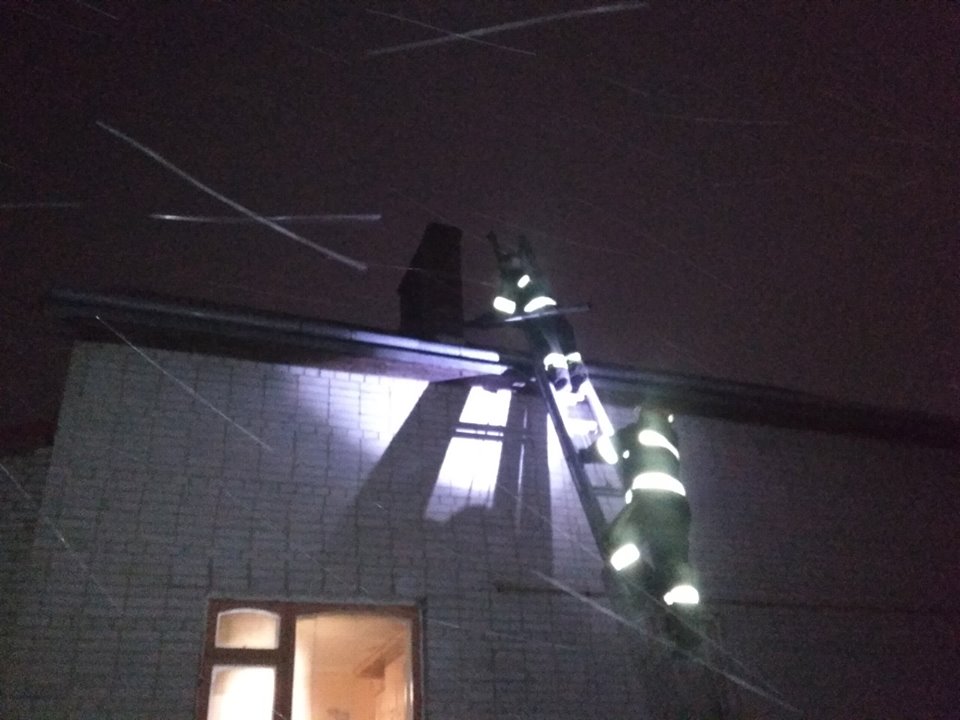 У Городку горів житловий будинок