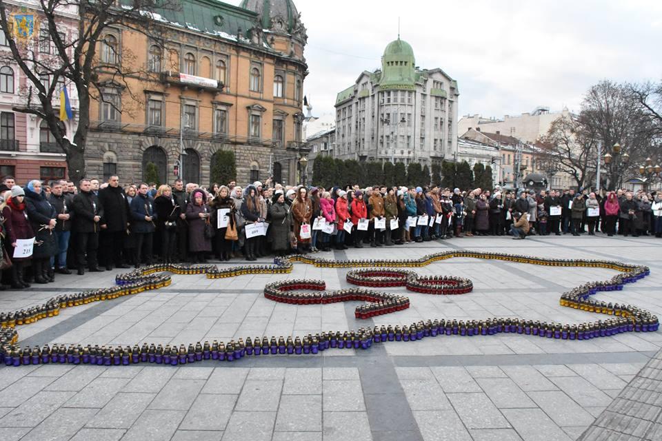 Як Львів відзначив 85-ту річницю Голодомору (фото)