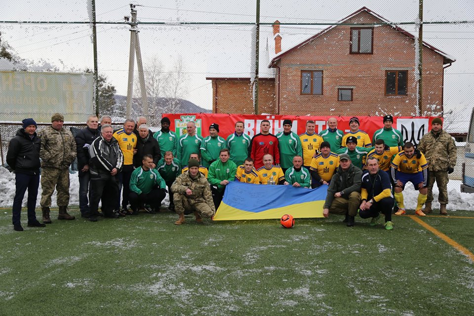 Сьогодні у Брюховичах відбудеться матч до Дня волонтера і ЗСУ
