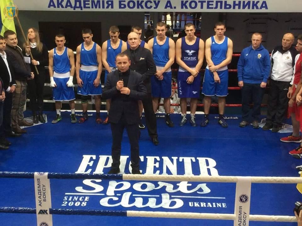 У Львівській області стартував турнір з боксу серед чоловіків