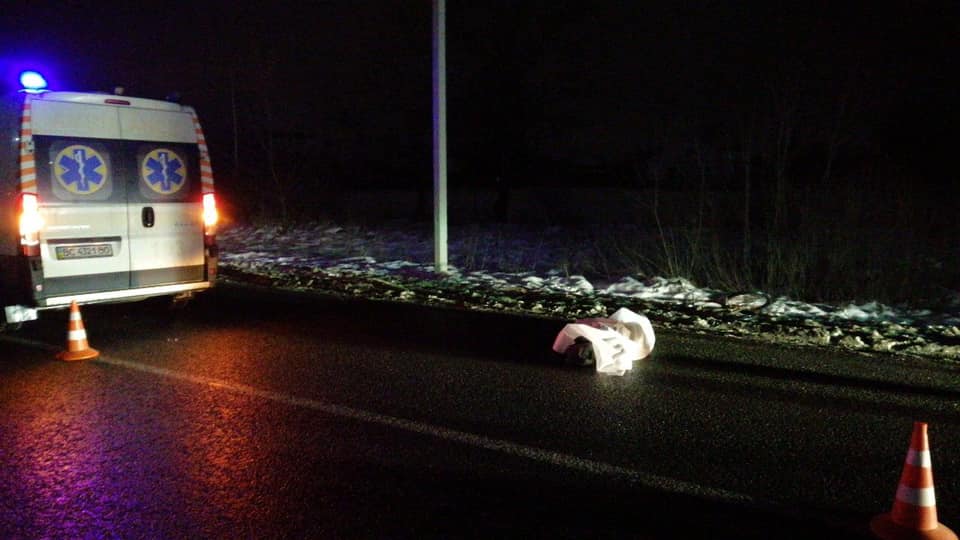 На Львівщині водій насмерть збив велоспедиста