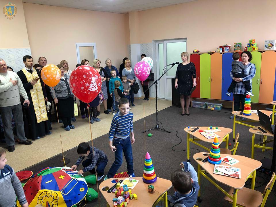 У Жовкві центр для дітей з інвалідністю облаштували у лікарні