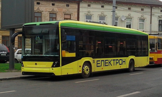 Львів отримав ще 10 нових автобусів Електрон