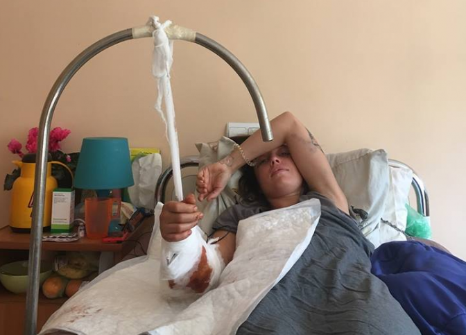 На львів’янку Катерину Бридун напав ведмідь