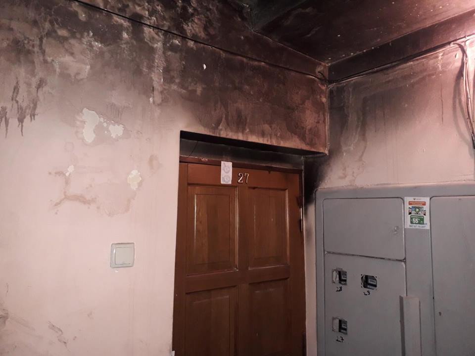 У Львові під час пожежі постраждав чоловік