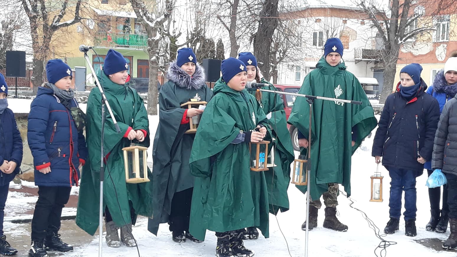 Вифлеємський вогонь миру передали мешканцям Буська