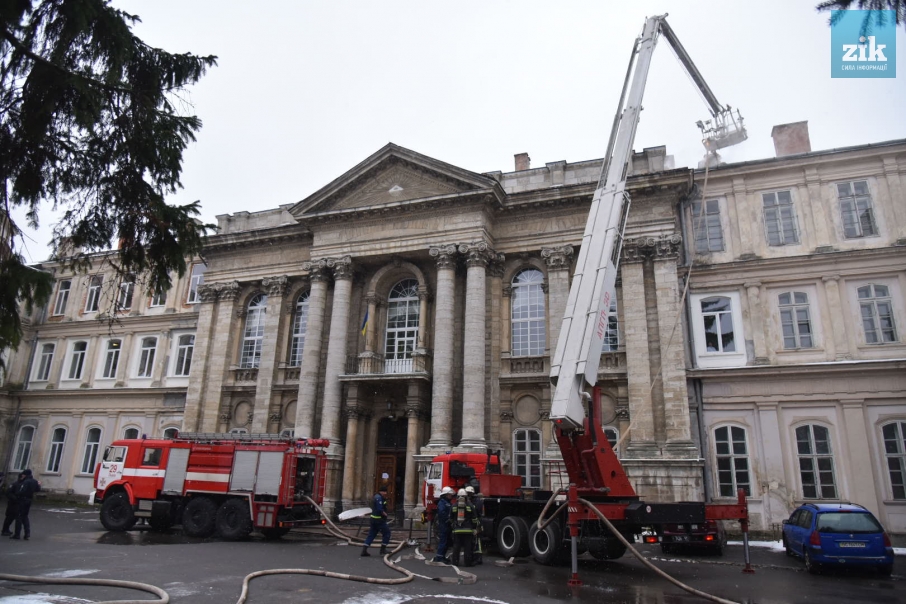 В обласній лікарні знову горіло