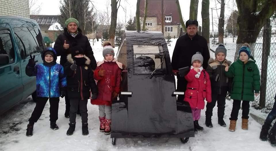 У Городку чоловік сконструював власний електромобіль