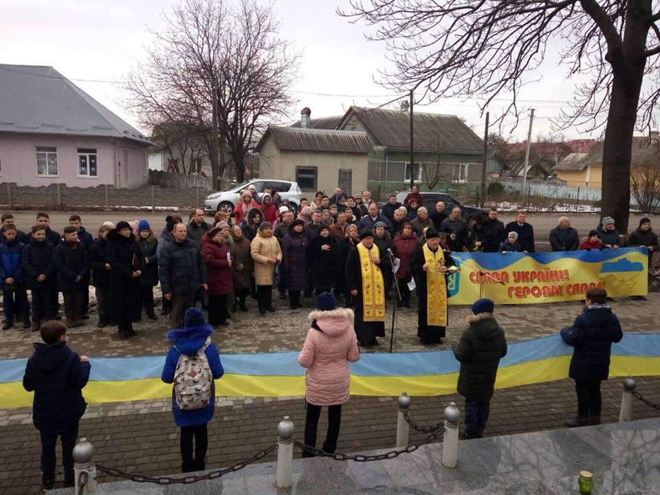 У Буському районі вшанували пам’ять загиблих летунів УГА