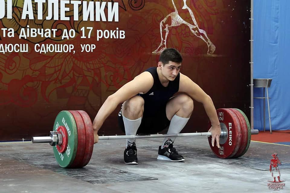 Богдан Гоза з Жидачева став чемпіоном України з важкої атлетики