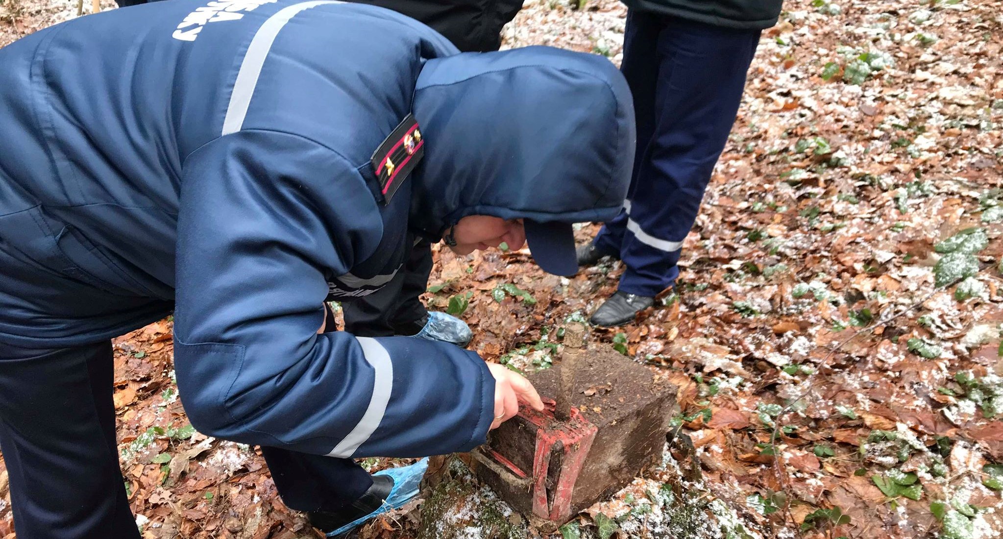 На околиці Винник у двох металевих контейнерах знайшли 50 кілограм ртуті