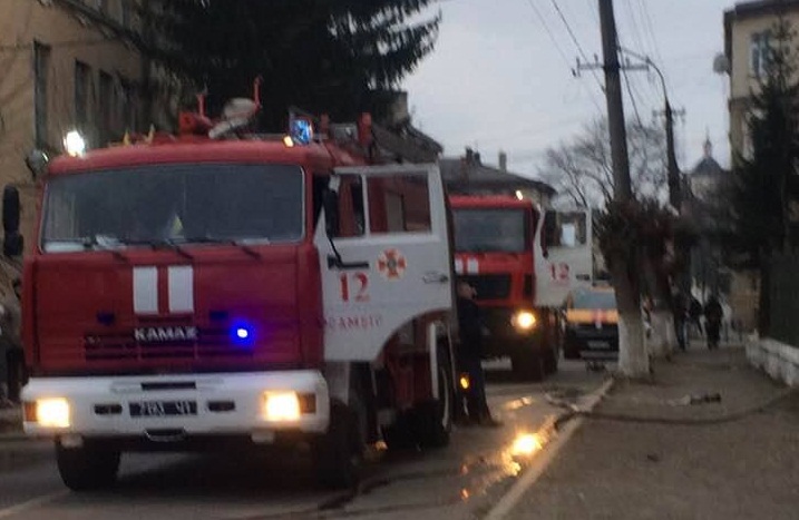 У Самборі горіла лабораторія