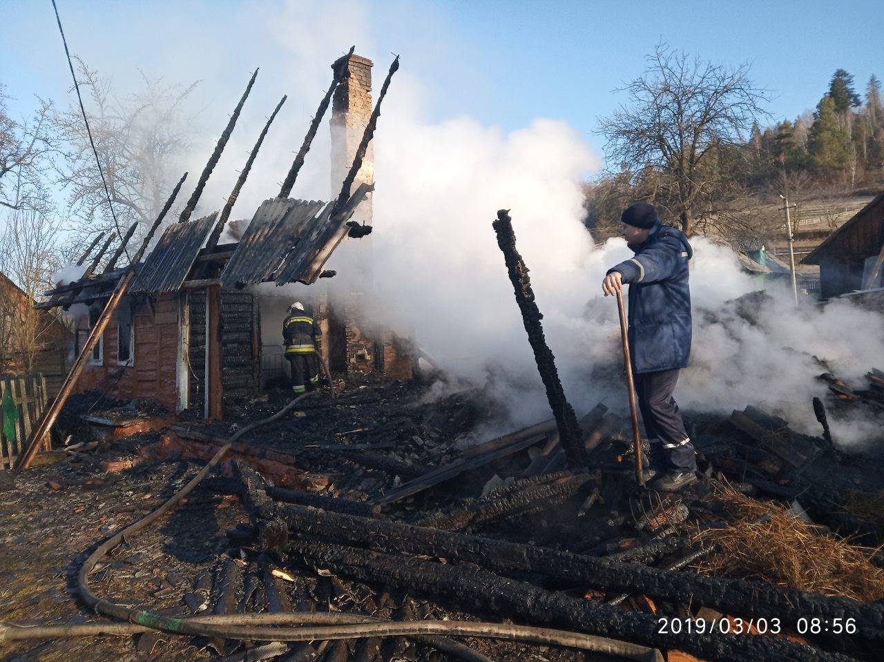 На Старосамбірщині у пожежі загинула жінка
