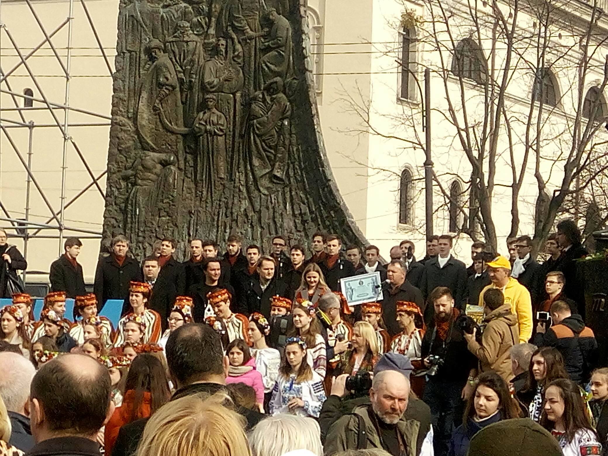 До Дня народження Шевченка у Львові встановили рекорд