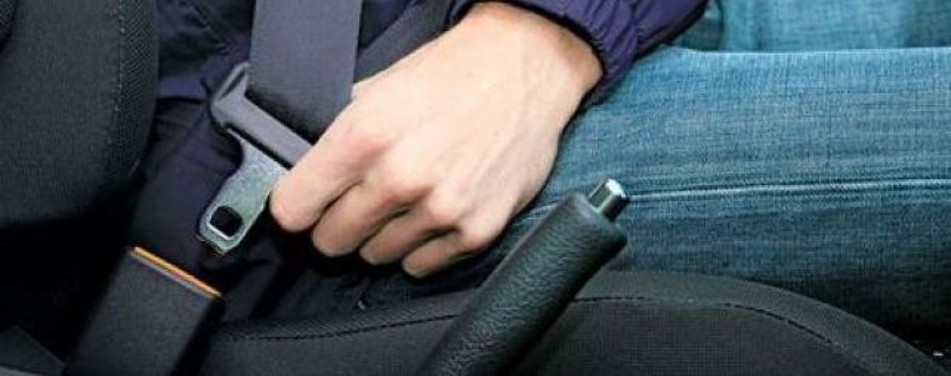 У МВС пропонують збільшити штраф за непристебнутий пасок безпеки до 510 гривень