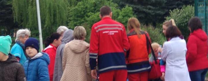 Через газовий балончик до львівської школи виїхали медики