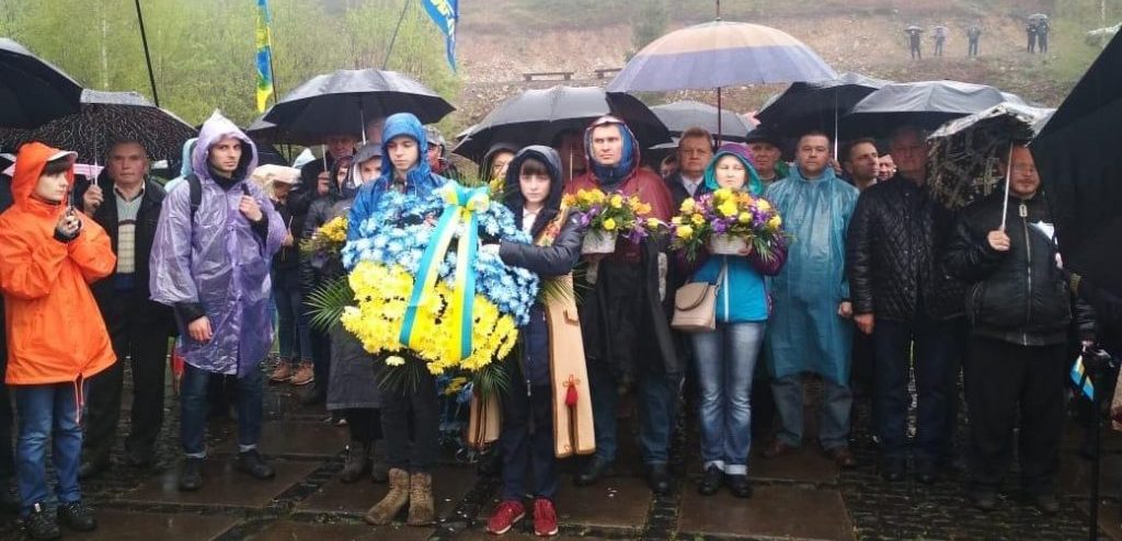 На Сколівщині вшанували героїзм Січових стрільців на горі Маківка