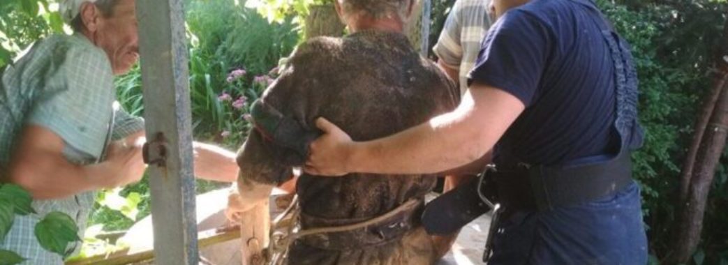 На Яворівщині рятувальники витягнули з колодязя чоловіка
