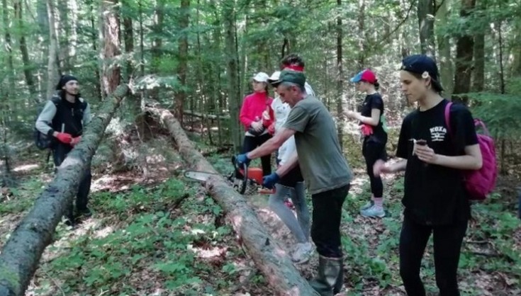 На Львівщині розчистили повстанські стежки