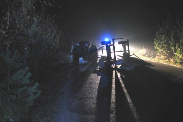 Підліток на позиченому мотоциклі врізався у трактор