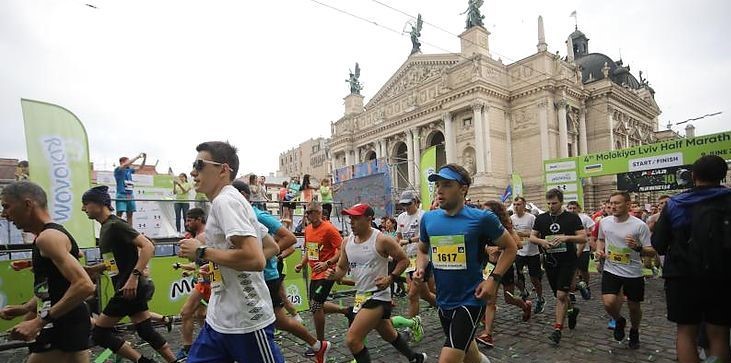 У Львові стартував півмарафон Molokiya Lviv Half Marathon