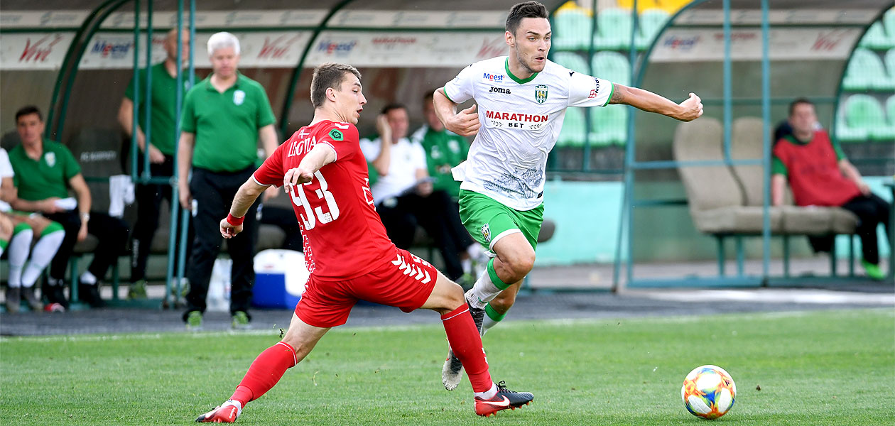 «Карпати» та «Волинь» голів не забивали