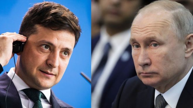 Зеленський вперше поговорив з Путіним
