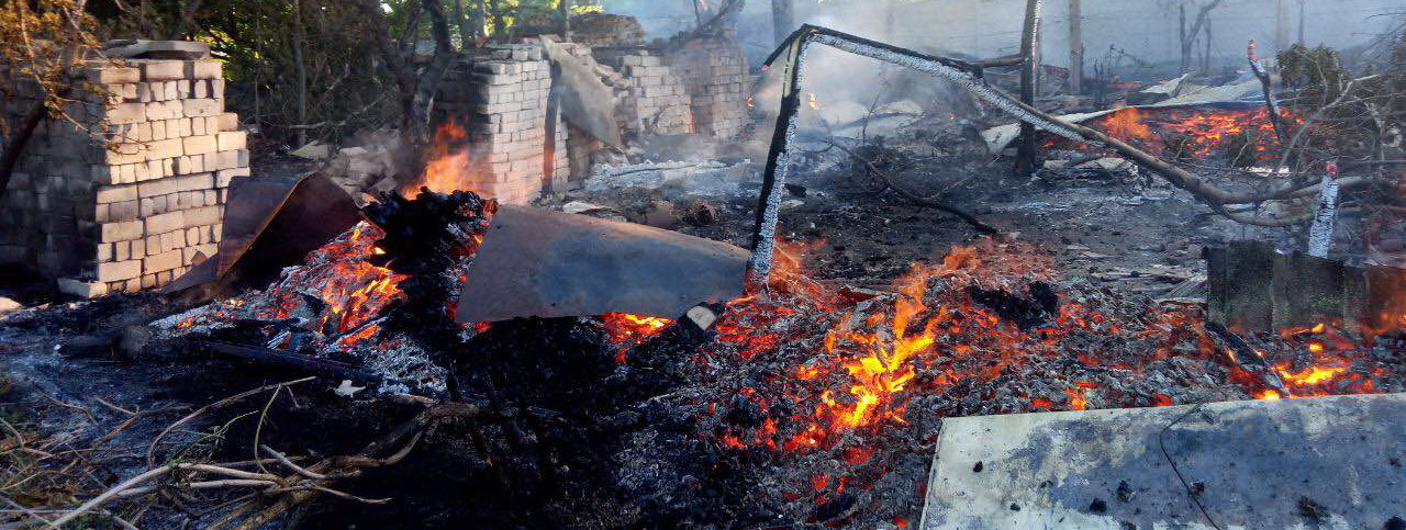 На Дрогобиччині чоловік випадково спалив хату рідного брата, коли порався на подвір’ї