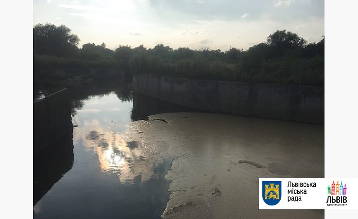 До очисних споруд «Львівводоканал» потрапила невідома забруднююча речовина