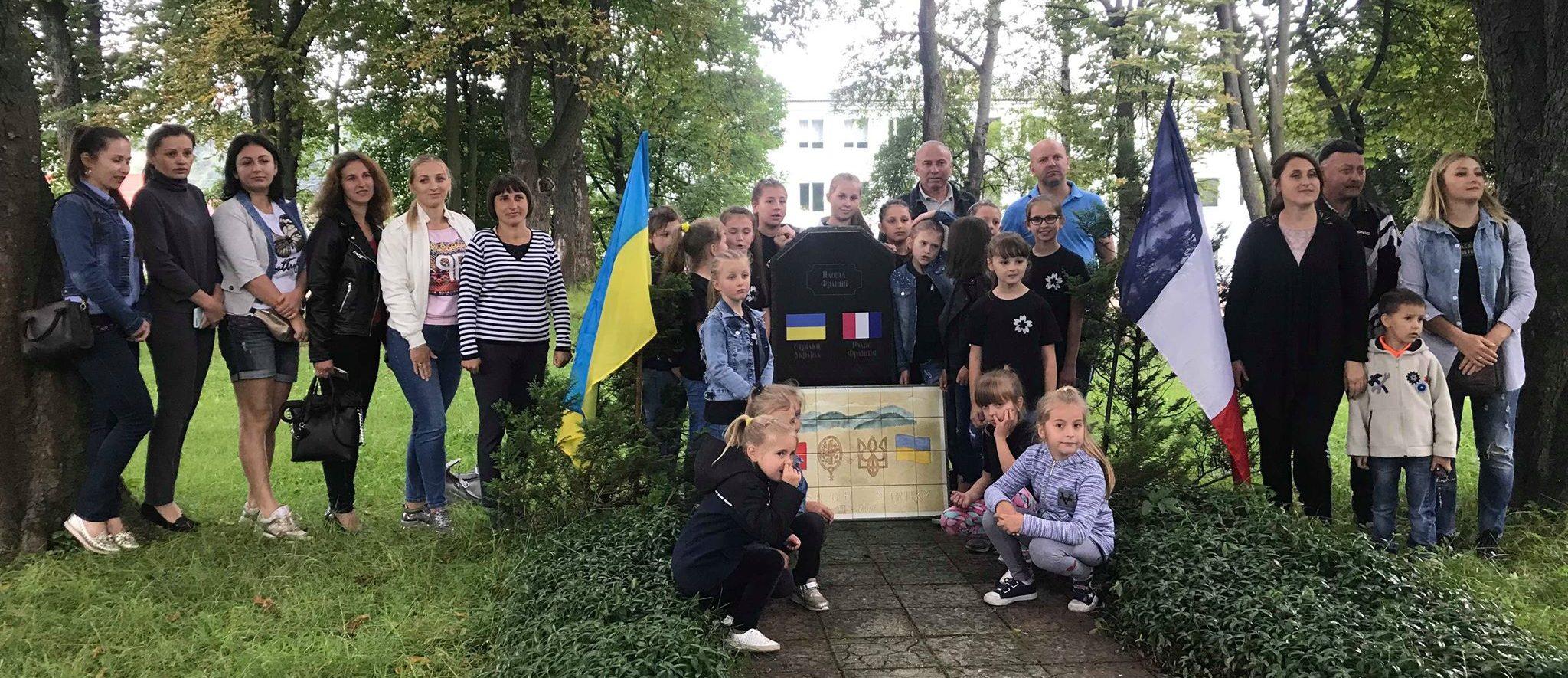 Навколо Площі Франції на Старосамбірщині висадили лілеї