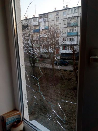 Житло мешканки Нового Роздолу обстрілювали із пневматичної гвинтівки та трощили двері сокирою