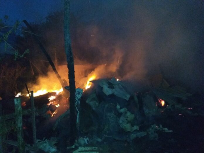 На Радехівщині живцем згоріла худоба