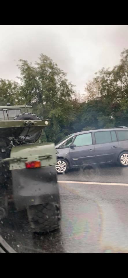 На львівській об’їзній в ДТП потрапило одразу три автівки