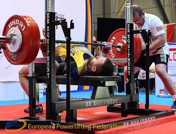 Львів‘янин переміг на чемпіонаті Європи з пауерліфтингу