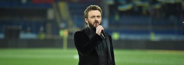 Дзідзьо шокував мережу виконанням гімну України перед футбольним матчем (ВІДЕО)