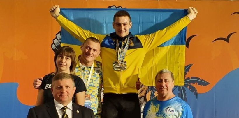 17-річний важкоатлет зі Жидачева став абсолютним чемпіоном Європи
