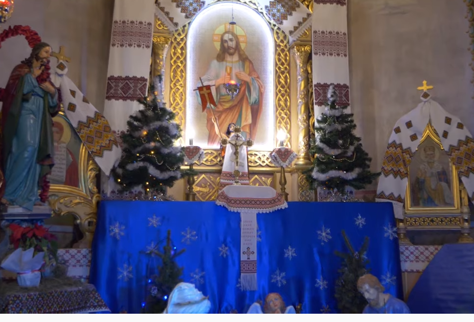 До Золочева привезли мощі святого Андрія Первозванного