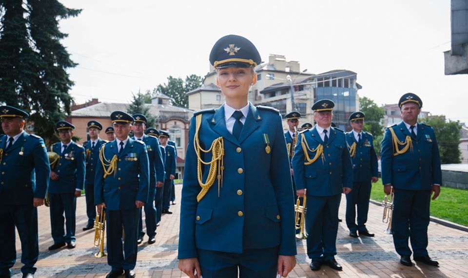 Самбірчанка стала першою жінкою в Україні, яка очолила військовий оркестр