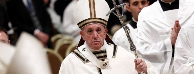 Папа Римський вперше виголосив проповідь онлайн