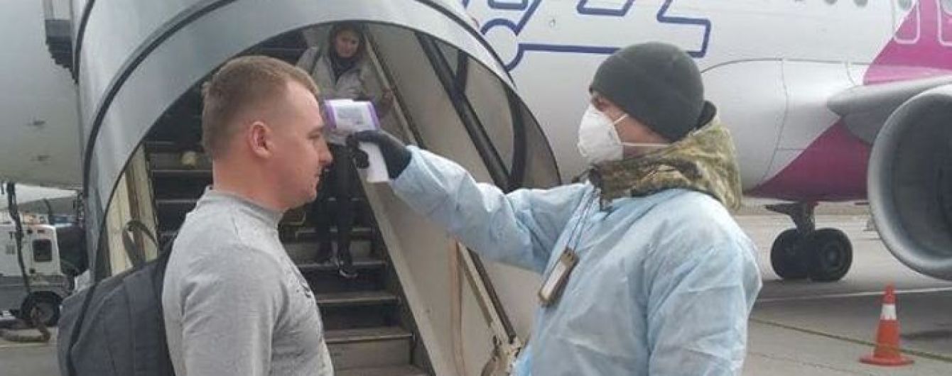 В аеропорту “Бориспіль” в пасажира виявили коронавірус