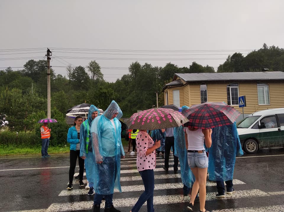 На Старосамбірщині відновлять акцію протесту через дорогу Стрілки-Мшанець (ВІДЕО)